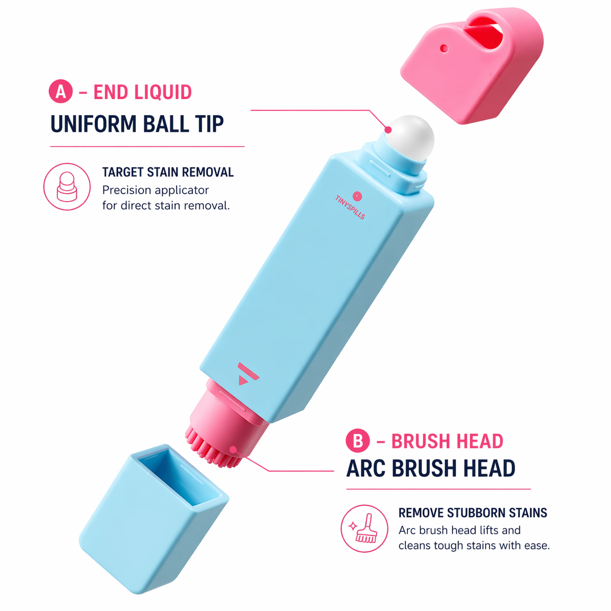 Tiny Spills™Portable Stain Remover Pen
